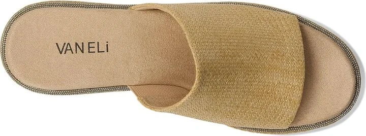 Vaneli Hero Women's Sandals Natural Raffia : 7.5 M (B), Textile - Image 2