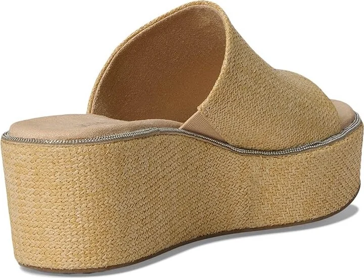 Vaneli Hero Women's Sandals Natural Raffia : 7.5 M (B), Textile - Image 4