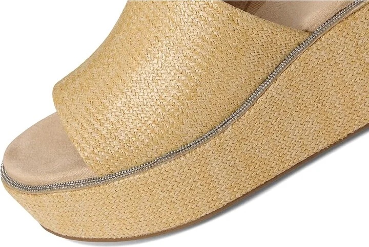 Vaneli Hero Women's Sandals Natural Raffia : 7.5 M (B), Textile - Image 7