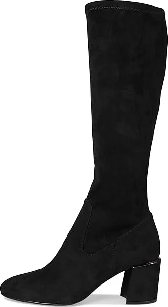 Vaneli Ilona Women's Boots Black Punto Stretch Suede : 9 N (AA), Leather/Suede - Image 6