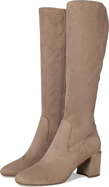 Vaneli Ilona Women's Boots Taupe Punto Stretch Suede : 5 M (B), Leather/Suede