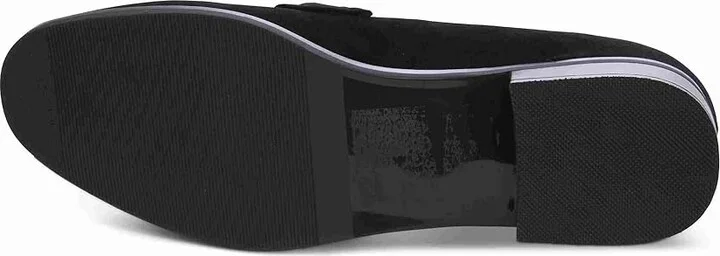 Vaneli Kiara Women's Flat Shoes Black Suede : 11 W (D) - Image 2