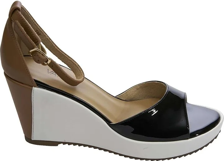 Vaneli Lemy Women's Sandals Black Patent Combo : 11 N (AA), Leather/Rubber - Image 5
