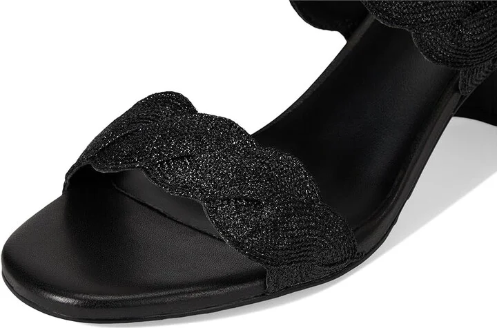 Vaneli Lettie Women's Sandals Black Onda/Black Nappa : 8.5 M (B), Leather/Rubber - Image 7