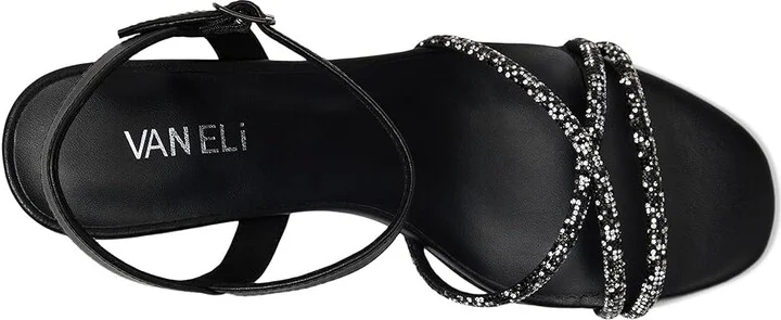 Vaneli Linzy Women's Sandals Black Nappa : 5.5 M (B), Leather/Rubber - Image 2