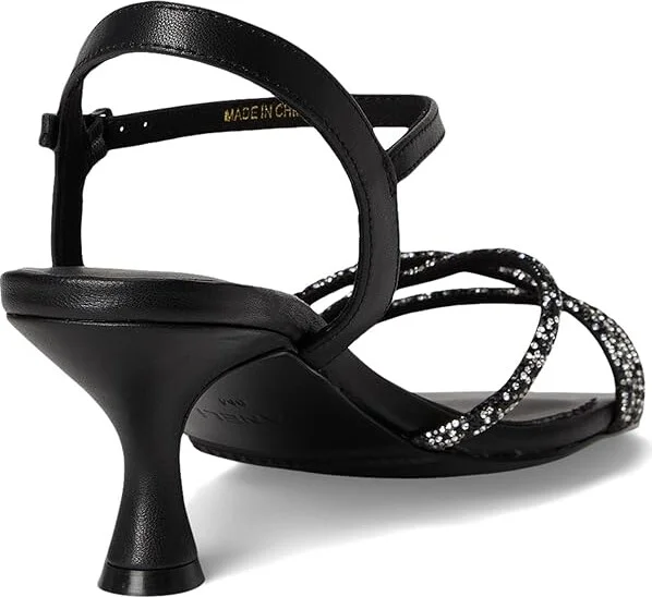 Vaneli Linzy Women's Sandals Black Nappa : 5.5 M (B), Leather/Rubber - Image 4
