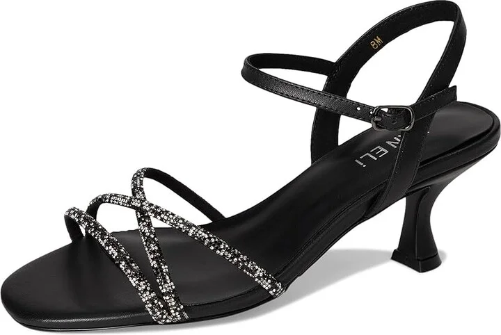 Vaneli Linzy Women's Sandals Black Nappa : 5.5 M (B), Leather/Rubber - Image 5