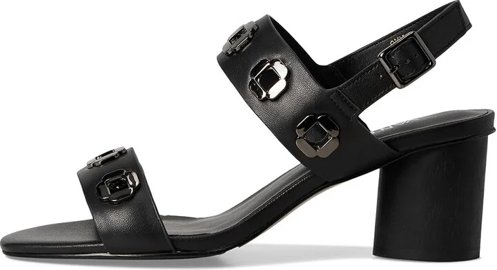 Vaneli Livana Women's Sandals Black Nappa : 12 M (B), Leather - Image 6