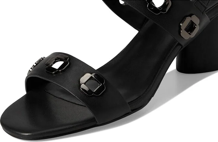Vaneli Livana Women's Sandals Black Nappa : 12 M (B), Leather - Image 7
