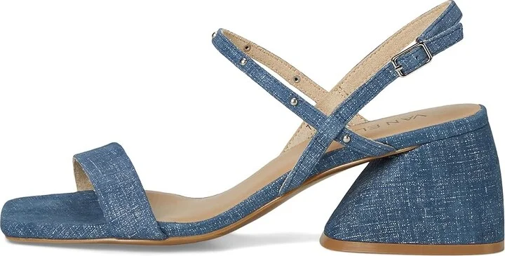 Vaneli Maela Women's Sling Back Shoes Jeans Lino Print : 7 W (D) - Image 6