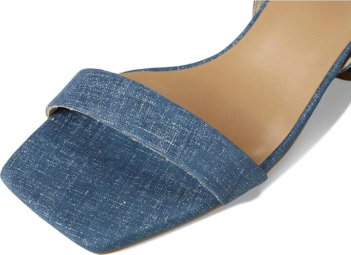 Vaneli Maela Women's Sling Back Shoes Jeans Lino Print : 7 W (D) - Image 7
