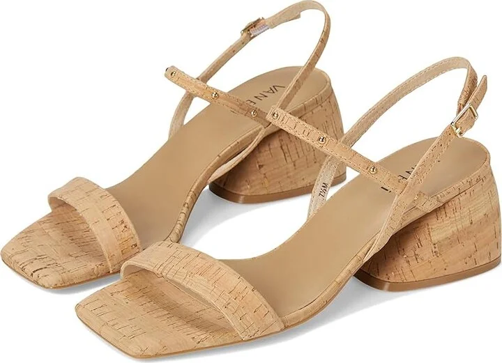 Vaneli Maela Women's Sling Back Shoes Natural Cork : 8.5 W (D)
