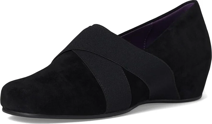 Vaneli Maiya Women's Flat Shoes Black Suede : 11 W (D) - Image 5