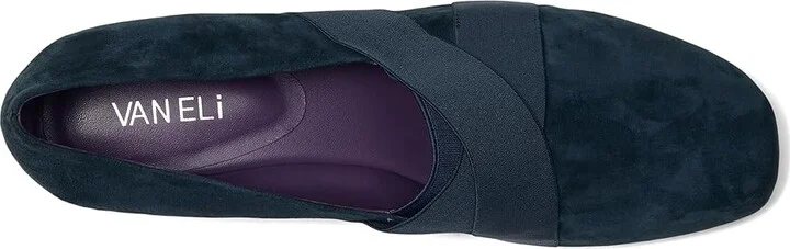 Vaneli Maiya Women's Flat Shoes Navy Suede : 9.5 M (B) - Image 2