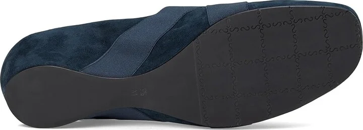 Vaneli Maiya Women's Flat Shoes Navy Suede : 9.5 M (B) - Image 3
