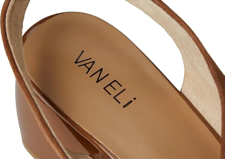 Vaneli Molke Women's Dress Sandals Cuoio Suede/Patent : 8 M (B) - Image 7