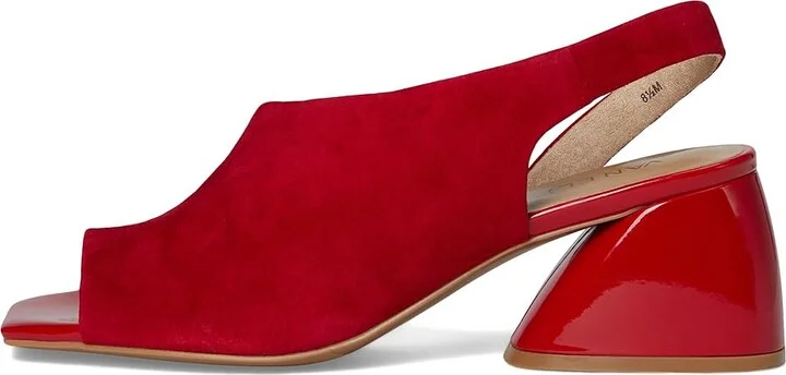 Vaneli Molke Women's Dress Sandals Red Suede/Patent : 9.5 M (B) - Image 6