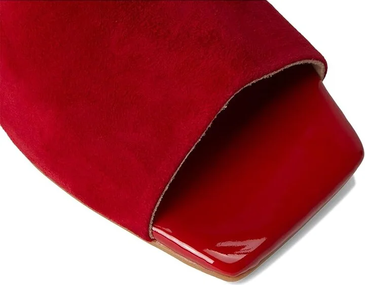 Vaneli Molke Women's Dress Sandals Red Suede/Patent : 9.5 M (B) - Image 7