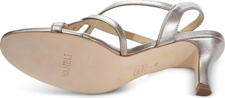Vaneli Monde Women's Sandals Pewter Mercury : 11 M (B), Leather/Rubber - Image 2