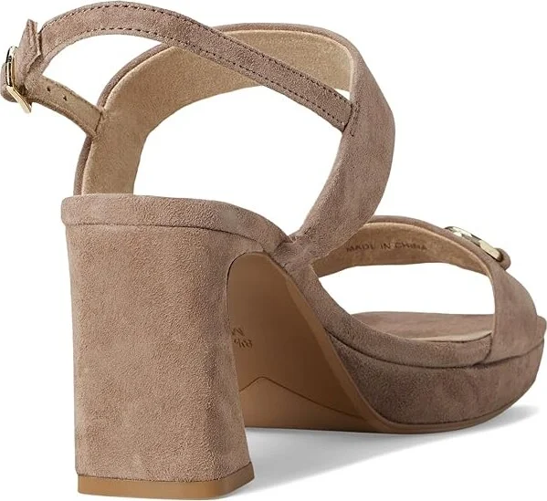 Vaneli Morena Women's Sandals Military Suede : 5 M (B) - Image 4