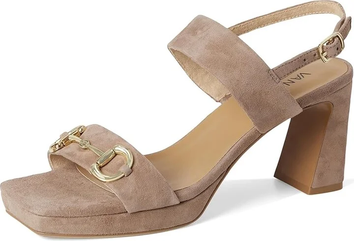 Vaneli Morena Women's Sandals Military Suede : 5 M (B) - Image 5