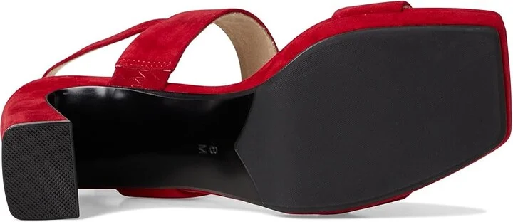 Vaneli Morena Women's Sandals Red Suede : 7 M (B) - Image 3