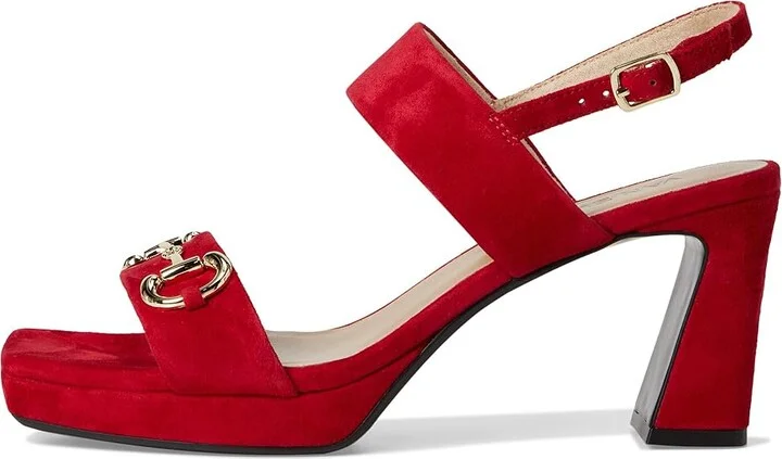 Vaneli Morena Women's Sandals Red Suede : 7 M (B) - Image 6