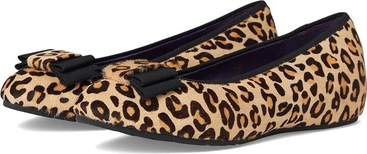 Vaneli Polly Women's Toe Open Shoes Camel Dino Haircalf : 10 M (B), Leather/Suede
