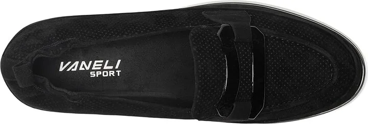 Vaneli Qira Women's Shoes Black Suede/Black Naplak : 9 M (B), Leather/Rubber - Image 2