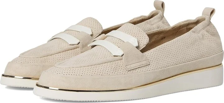 Vaneli Qira Women's Shoes Nude Suede/White Naplak : 5.5 M (B), Leather/Rubber
