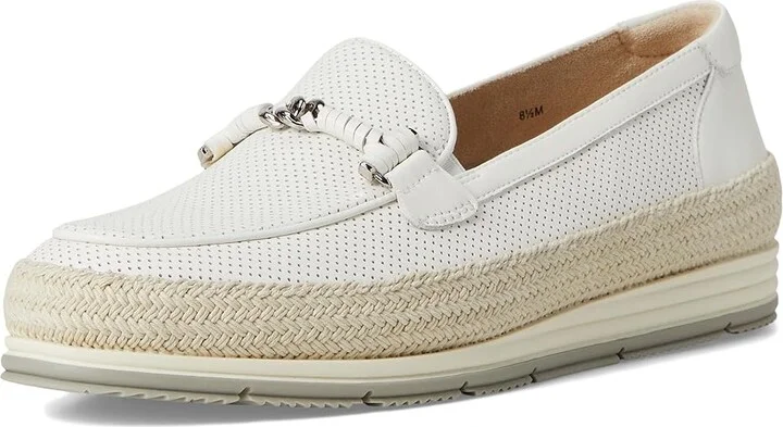 Vaneli Quarzi Women's Shoes White Nappa : 7 W (D), Leather - Image 5