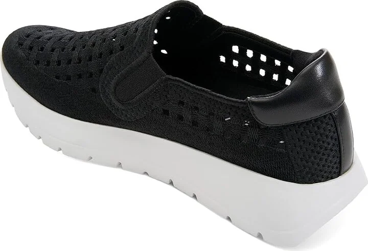 Vaneli Quay Women's Shoes Black Okko Fabric/Black Nappa : 7.5 M (B), Leather/Rubber - Image 3