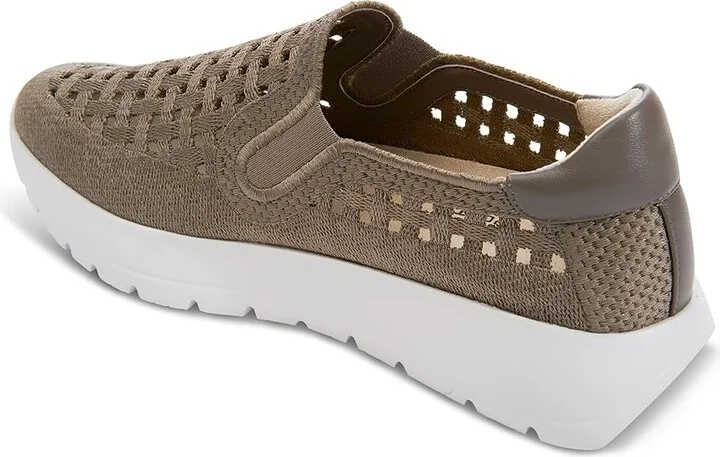 Vaneli Quay Women's Shoes Taupe Okko Fabric/Taupe Nappa : 6.5 M (B), Leather/Rubber - Image 3