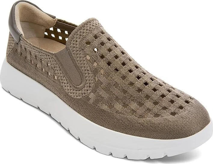 Vaneli Quay Women's Shoes Taupe Okko Fabric/Taupe Nappa : 6.5 M (B), Leather/Rubber - Image 4
