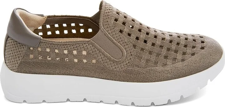Vaneli Quay Women's Shoes Taupe Okko Fabric/Taupe Nappa : 6.5 M (B), Leather/Rubber - Image 6
