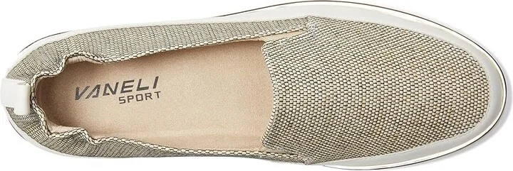 Vaneli Quin Women's Shoes Camel Raffia/White Nappa : 8.5 N (AA), Leather - Image 2