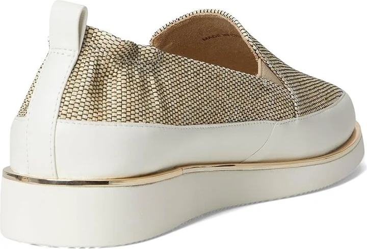 Vaneli Quin Women's Shoes Camel Raffia/White Nappa : 8.5 N (AA), Leather - Image 4