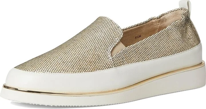 Vaneli Quin Women's Shoes Camel Raffia/White Nappa : 8.5 N (AA), Leather - Image 5
