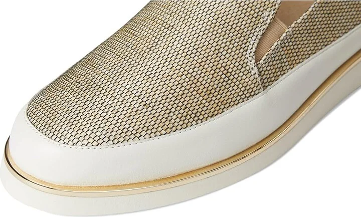 Vaneli Quin Women's Shoes Camel Raffia/White Nappa : 8.5 N (AA), Leather - Image 7