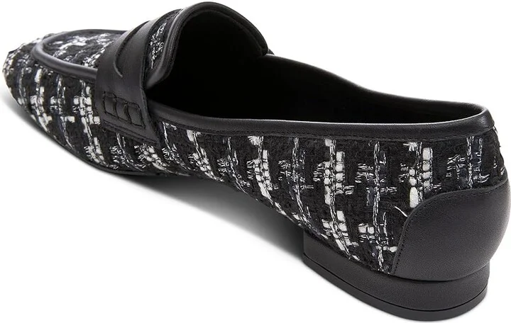 Vaneli Senya Women's Flat Shoes Black/White Sweet Wind Fabric : 9 N (AA), Textile - Image 3
