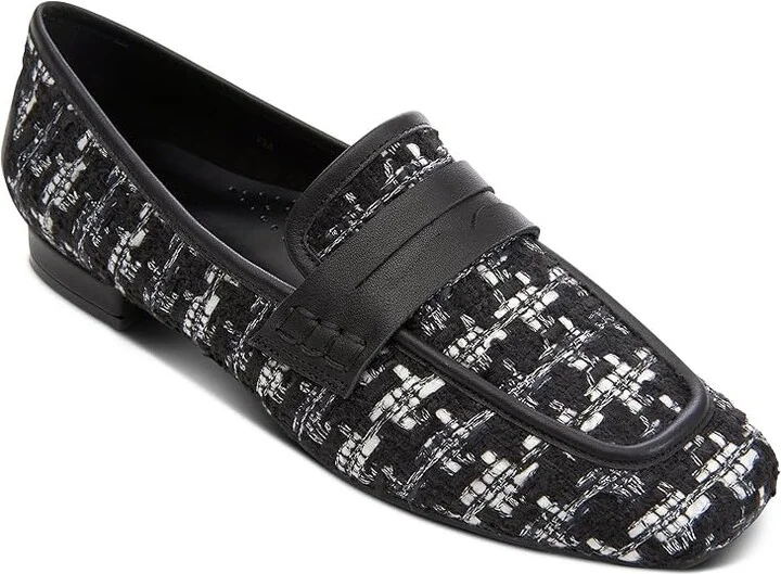Vaneli Senya Women's Flat Shoes Black/White Sweet Wind Fabric : 9 N (AA), Textile - Image 4