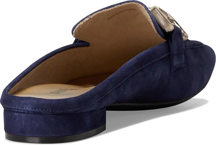 Vaneli Shaine Women's Dress Flat Shoes Navy Suede : 9.5 M (B), Leather/Nappa/Suede - Image 4