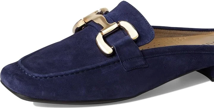Vaneli Shaine Women's Dress Flat Shoes Navy Suede : 9.5 M (B), Leather/Nappa/Suede - Image 7