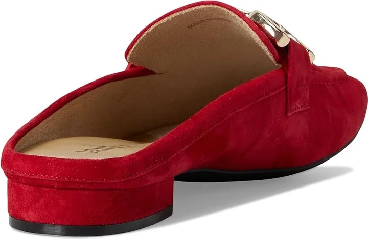 Vaneli Shaine Women's Dress Flat Shoes Red Suede : 11 M (B), Leather/Nappa/Suede - Image 4