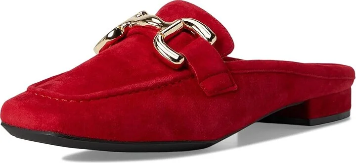 Vaneli Shaine Women's Dress Flat Shoes Red Suede : 11 M (B), Leather/Nappa/Suede - Image 5