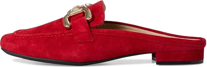 Vaneli Shaine Women's Dress Flat Shoes Red Suede : 11 M (B), Leather/Nappa/Suede - Image 6