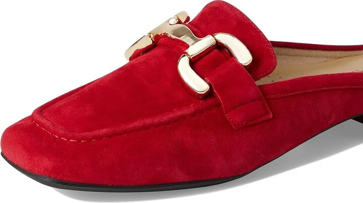 Vaneli Shaine Women's Dress Flat Shoes Red Suede : 11 M (B), Leather/Nappa/Suede - Image 7