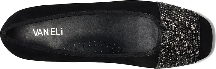 Vaneli Shezan Women's Flat Shoes Black Suede : 9.5 M (B), Leather/Rubber/Suede - Image 2