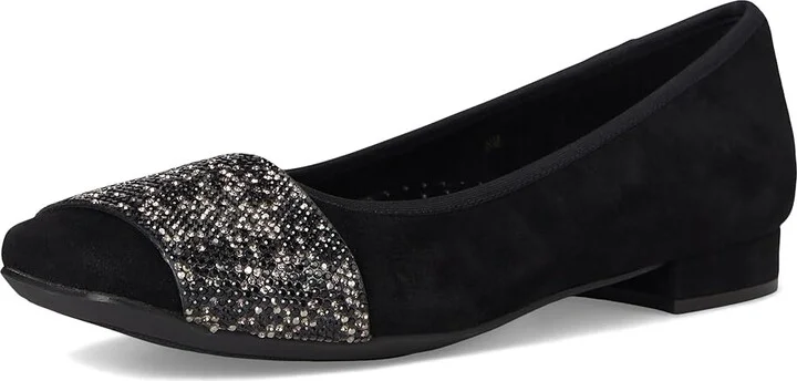 Vaneli Shezan Women's Flat Shoes Black Suede : 9.5 M (B), Leather/Rubber/Suede - Image 5