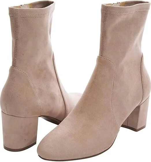 Vaneli Stevy Women's Boots Taupe Punto Stretch Suede : 5.5 M (B)